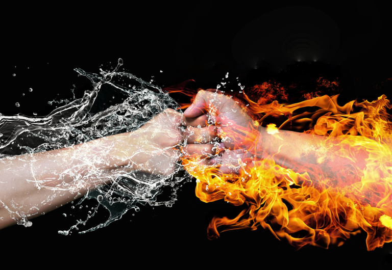 sc synergie illustration atelier corps et langage poings eau et feu